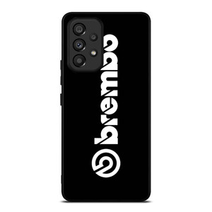 BREMBO DISC BRAKE BLACK LOGO Samsung Galaxy A53 Case Cover BREMBO DISC BRAKE BLACK LOGO Samsung Galaxy A53 Case Cover