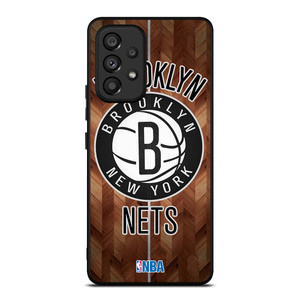 BROOKLYN NETS WOODEN LOGO Samsung Galaxy A53 Case Cover
