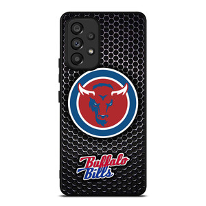 BUFFALO BILLS METAL LOGO Samsung Galaxy A53 Case Cover BUFFALO BILLS METAL LOGO Samsung Galaxy A53 Case Cover