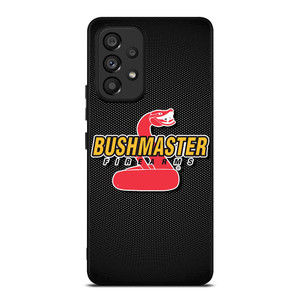 BUSHMASTER FIREARMS METAL LOGO Samsung Galaxy A53 Case Cover BUSHMASTER FIREARMS METAL LOGO Samsung Galaxy A53 Case Cover
