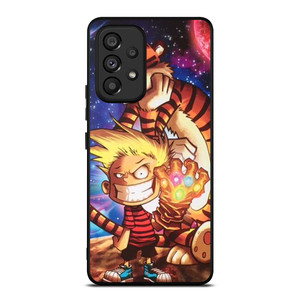 CALVIN AND HOBBES INFINITY GAUNTLET Samsung Galaxy A53 Case Cover