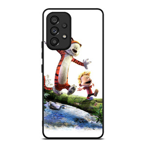 CALVIN AND HOBBES RIVER WOOD Samsung Galaxy A53 Case Cover