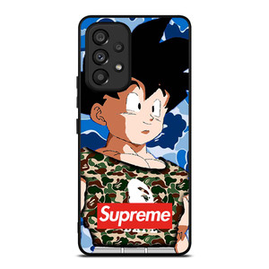 CAMO GOHAN BAPE SUPREME Samsung Galaxy A53 Case Cover CAMO GOHAN BAPE SUPREME Samsung Galaxy A53 Case Cover