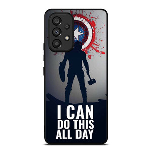 CAPTAIN AMERICA QUOTE Samsung Galaxy A53 Case Cover