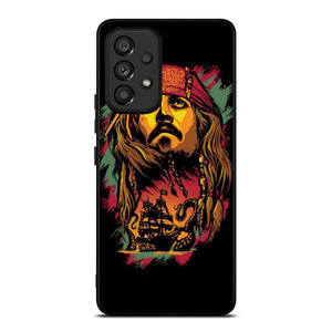 CAPTAIN JACK PIRATES OF THE CARIBBEAN ART Samsung Galaxy A53 Case Cover