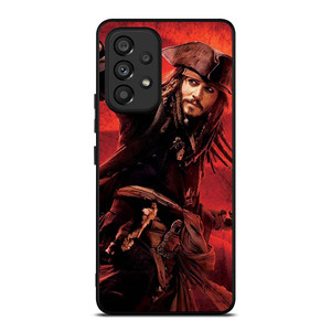 CAPTAIN JACK PIRATES OF THE CARIBBEAN POSTER Samsung Galaxy A53 Case Cover