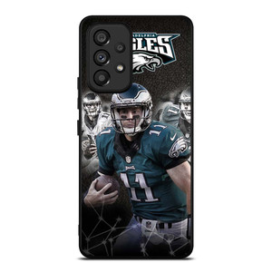 CARSON WENTZ PHILADELPHIA EAGLES Samsung Galaxy A53 Case Cover