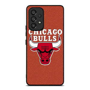 CHICAGO BULLS BASKETBALL EMBOSS Samsung Galaxy A53 Case Cover