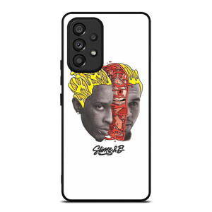CHRIS BROWN YOUNG THUG SLIME & B Samsung Galaxy A53 Case Cover