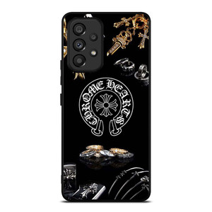 CHROME HEARTS METAL LOGO Samsung Galaxy A53 Case Cover CHROME HEARTS METAL LOGO Samsung Galaxy A53 Case Cover