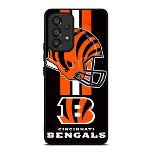 CINCINNATI BENGALS NFL HELMET Samsung Galaxy A53 Case Cover