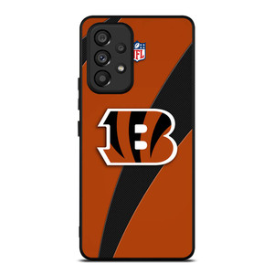 CINCINNATI BENGALS TIGER PATTERN Samsung Galaxy A53 Case Cover