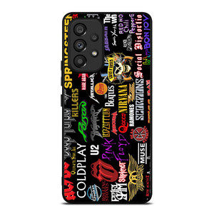 CLASSIC ROCK BAND COLLAGE Samsung Galaxy A53 Case Cover CLASSIC ROCK BAND COLLAGE Samsung Galaxy A53 Case Cover