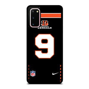 CINCINNATI BENGALS JOE BURROW 9 NFL NIKE Samsung Galaxy S20 Case Cover CINCINNATI BENGALS JOE BURROW 9 NFL NIKE Samsung Galaxy S20 Case Cover