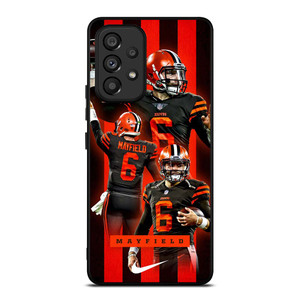 CLEVELAND BROWNS BAKER MAYFIELD 6 Samsung Galaxy A53 Case Cover