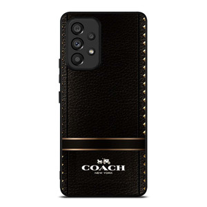 COACH BELT TEXTURE Samsung Galaxy A53 Case Cover