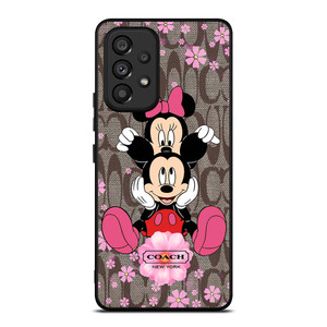 COACH MICKEY and MINNIE MOUSE Samsung Galaxy A53 Case Cover
