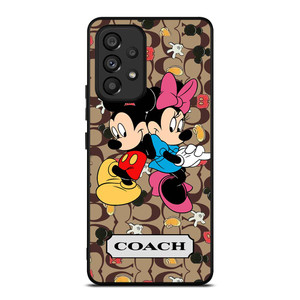 COACH MICKEY MINNIE MOUSE LOVE Samsung Galaxy A53 Case Cover