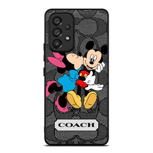 COACH MINNIE MICKEY MOUSE KISS Samsung Galaxy A53 Case Cover COACH MINNIE MICKEY MOUSE KISS Samsung Galaxy A53 Case Cover