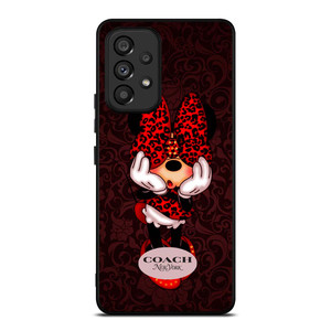 COACH MINNIE MOUSE NEW YORK Samsung Galaxy A53 Case Cover