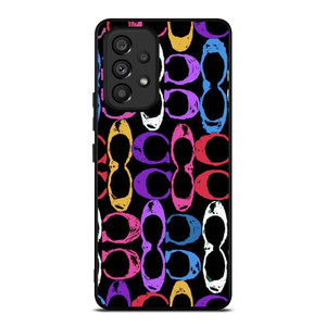 COACH NEW YORK ART LOGO Samsung Galaxy A53 Case Cover COACH NEW YORK ART LOGO Samsung Galaxy A53 Case Cover