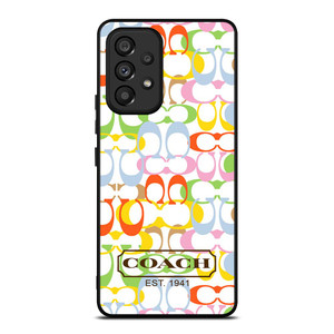 COACH NEW YORK COLORFUL Samsung Galaxy A53 Case Cover