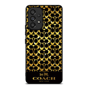 COACH NEW YORK GOLD Samsung Galaxy A53 Case Cover