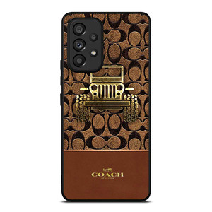 COACH NEW YORK JEEP Samsung Galaxy A53 Case Cover COACH NEW YORK JEEP Samsung Galaxy A53 Case Cover
