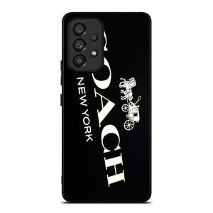 COACH NEW YORK LOGO 3 Samsung Galaxy A53 Case Cover