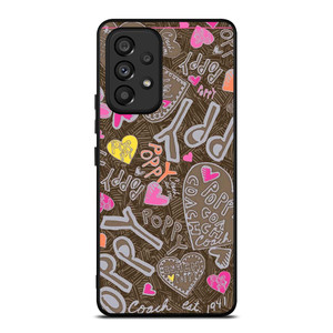 COACH NEW YORK NEW POOPY Samsung Galaxy A53 Case Cover COACH NEW YORK NEW POOPY Samsung Galaxy A53 Case Cover
