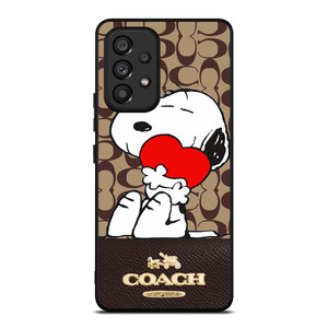 COACH NEW YORK SNOOPY Samsung Galaxy A53 Case Cover