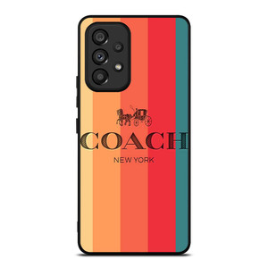 COACH NEW YORK STRIPES 2 Samsung Galaxy A53 Case Cover