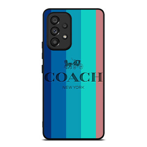 COACH NEW YORK STRIPES Samsung Galaxy A53 Case Cover