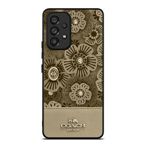 COACH NEW YORK TEA ROSE 2 Samsung Galaxy A53 Case Cover