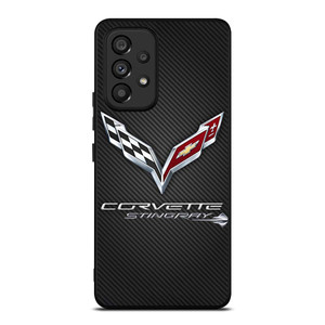 CORVETTE STINGRAY C7 CARBON LOGO Samsung Galaxy A53 Case Cover