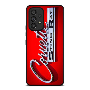 CORVETTE STINGRAY RED EMBLEM Samsung Galaxy A53 Case Cover