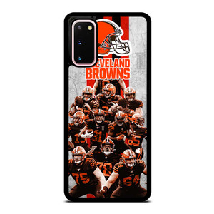 CLEVELAND BROWNS NFL FOOTBALL Samsung Galaxy S20 Case Cover CLEVELAND BROWNS NFL FOOTBALL Samsung Galaxy S20 Case Cover