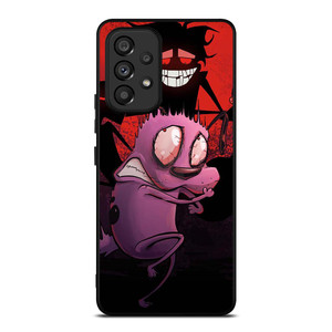 COURAGE THE COWARDLY DOG CARTOON Samsung Galaxy A53 Case Cover COURAGE THE COWARDLY DOG CARTOON Samsung Galaxy A53 Case Cover
