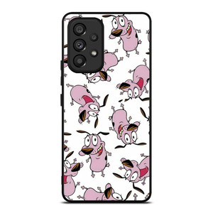 COURAGE THE COWARDLY DOG COLLAGE Samsung Galaxy A53 Case Cover
