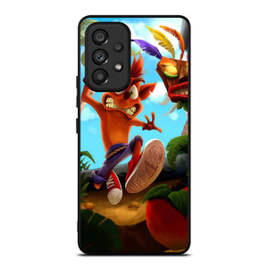 CRASH BANDICOOT GAME Samsung Galaxy A53 Case Cover CRASH BANDICOOT GAME Samsung Galaxy A53 Case Cover