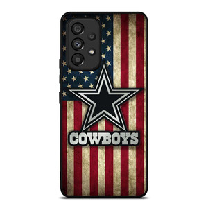DALLAS COWBOYS AMERICAN FLAG Samsung Galaxy A53 Case Cover