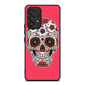 DAY OF THE DEAD PINK Samsung Galaxy A53 Case Cover
