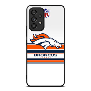 DENVER BRONCOS STRIPE LOGO Samsung Galaxy A53 Case Cover DENVER BRONCOS STRIPE LOGO Samsung Galaxy A53 Case Cover