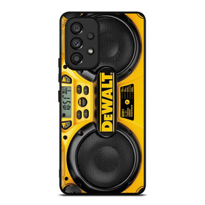 DEWALT JOBSITE RADIO BLUETOOTH Samsung Galaxy A53 Case Cover DEWALT JOBSITE RADIO BLUETOOTH Samsung Galaxy A53 Case Cover