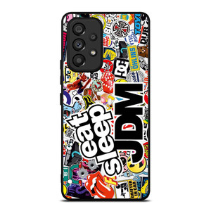 EAT SLEEP JDM Samsung Galaxy A53 Case Cover