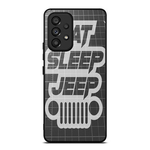 EAT SLEEP JEEP LOGO Samsung Galaxy A53 Case Cover EAT SLEEP JEEP LOGO Samsung Galaxy A53 Case Cover
