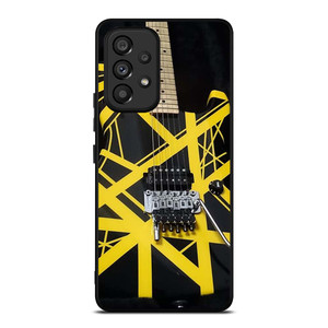 EDDIE VAN HALEN GUITAR YELLOW Samsung Galaxy A53 Case Cover