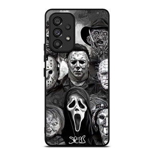 FAMOUS HORROR COLLAGE Samsung Galaxy A53 Case Cover FAMOUS HORROR COLLAGE Samsung Galaxy A53 Case Cover