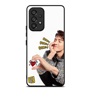 FENDI ROMA JACKSON WANG GOT7 Samsung Galaxy A53 Case Cover FENDI ROMA JACKSON WANG GOT7 Samsung Galaxy A53 Case Cover