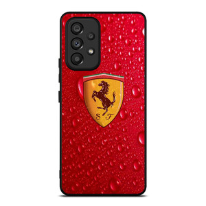 FERRARI DROP WATER RED Samsung Galaxy A53 Case Cover